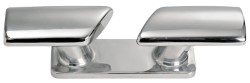 SCANDINAVIAN cleat mirror-polished AISI316 203 mm (packed in pairs)